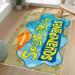 SpongeBob SquarePants Area Rug Non-Slip Cartoon Carpet Home Decor Gift Idea For Fans SSP182