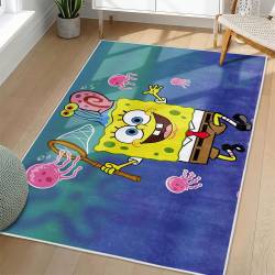 SpongeBob SquarePants Area Rug Non-Slip Cartoon Carpet Home Decor Gift Idea For Fans SSP184