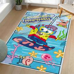 SpongeBob SquarePants Area Rug Non-Slip Cartoon Carpet Home Decor Gift Idea For Fans SSP185