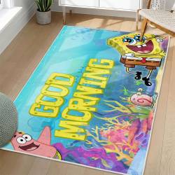SpongeBob SquarePants Area Rug Non-Slip Cartoon Carpet Home Decor Gift Idea For Fans SSP53