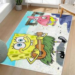 SpongeBob SquarePants Area Rug Non-Slip Cartoon Carpet Home Decor Gift Idea For Fans SSP54