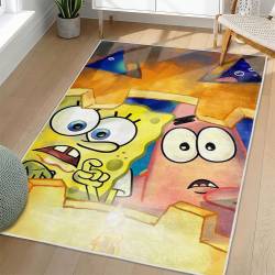 SpongeBob SquarePants Area Rug Non-Slip Cartoon Carpet Home Decor Gift Idea For Fans SSP60