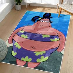SpongeBob SquarePants Area Rug Non-Slip Cartoon Carpet Home Decor Gift Idea For Fans SSP61