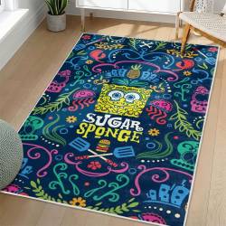 SpongeBob SquarePants Area Rug Non-Slip Cartoon Carpet Home Decor Gift Idea For Fans SSP62