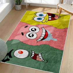 SpongeBob SquarePants Area Rug Non-Slip Cartoon Carpet Home Decor Gift Idea For Fans SSP64