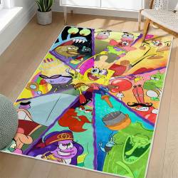 SpongeBob SquarePants Area Rug Non-Slip Cartoon Carpet Home Decor Gift Idea For Fans SSP66