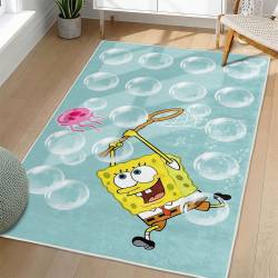 SpongeBob SquarePants Area Rug Non-Slip Cartoon Carpet Home Decor Gift Idea For Fans SSP73