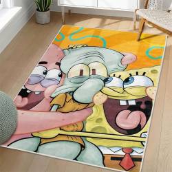 SpongeBob SquarePants Area Rug Non-Slip Cartoon Carpet Home Decor Gift Idea For Fans SSP77