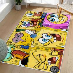 SpongeBob SquarePants Area Rug Non-Slip Cartoon Carpet Home Decor Gift Idea For Fans SSP81
