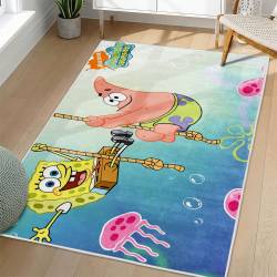 SpongeBob SquarePants Area Rug Non-Slip Cartoon Carpet Home Decor Gift Idea For Fans SSP83