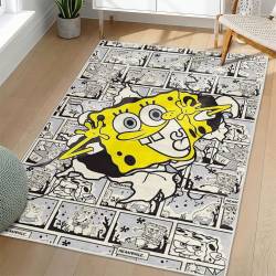 SpongeBob SquarePants Area Rug Non-Slip Cartoon Carpet Home Decor Gift Idea For Fans SSP85