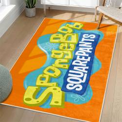 SpongeBob SquarePants Area Rug Non-Slip Cartoon Carpet Home Decor Gift Idea For Fans SSP86