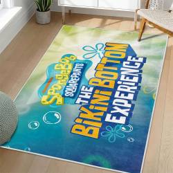 SpongeBob SquarePants Area Rug Non-Slip Cartoon Carpet Home Decor Gift Idea For Fans SSP92