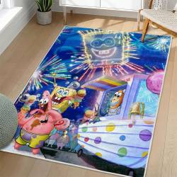 SpongeBob SquarePants Area Rug Non-Slip Cartoon Carpet Home Decor Gift Idea For Fans SSP93