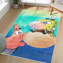 SpongeBob SquarePants Area Rug Non-Slip Cartoon Carpet Home Decor Gift Idea For Fans SSP95