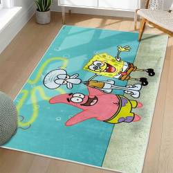 SpongeBob SquarePants Area Rug Non-Slip Cartoon Carpet Home Decor Gift Idea For Fans SSP97
