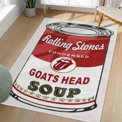 The Rolling Stones Area Rug Non-slip Rock Music Carpet Gift Idea For Fans TRS107