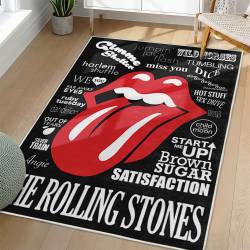 The Rolling Stones Area Rug Non-slip Rock Music Carpet Gift Idea For Fans TRS124