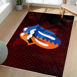 The Rolling Stones Area Rug Non-slip Rock Music Carpet Gift Idea For Fans TRS127