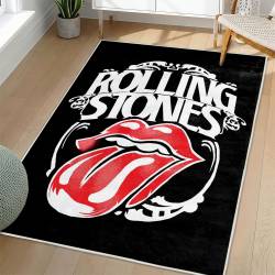 The Rolling Stones Area Rug Non-slip Rock Music Carpet Gift Idea For Fans TRS137