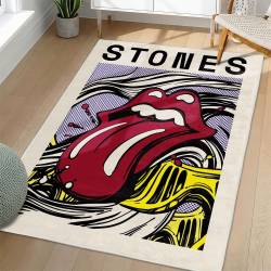 The Rolling Stones Area Rug Non-slip Rock Music Carpet Gift Idea For Fans TRS150