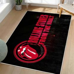 The Rolling Stones Area Rug Non-slip Rock Music Carpet Gift Idea For Fans TRS159