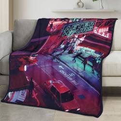 The Weeknd Fleece Blanket Personalized Soft Plush Music Room Decor Gift for Fans TH17