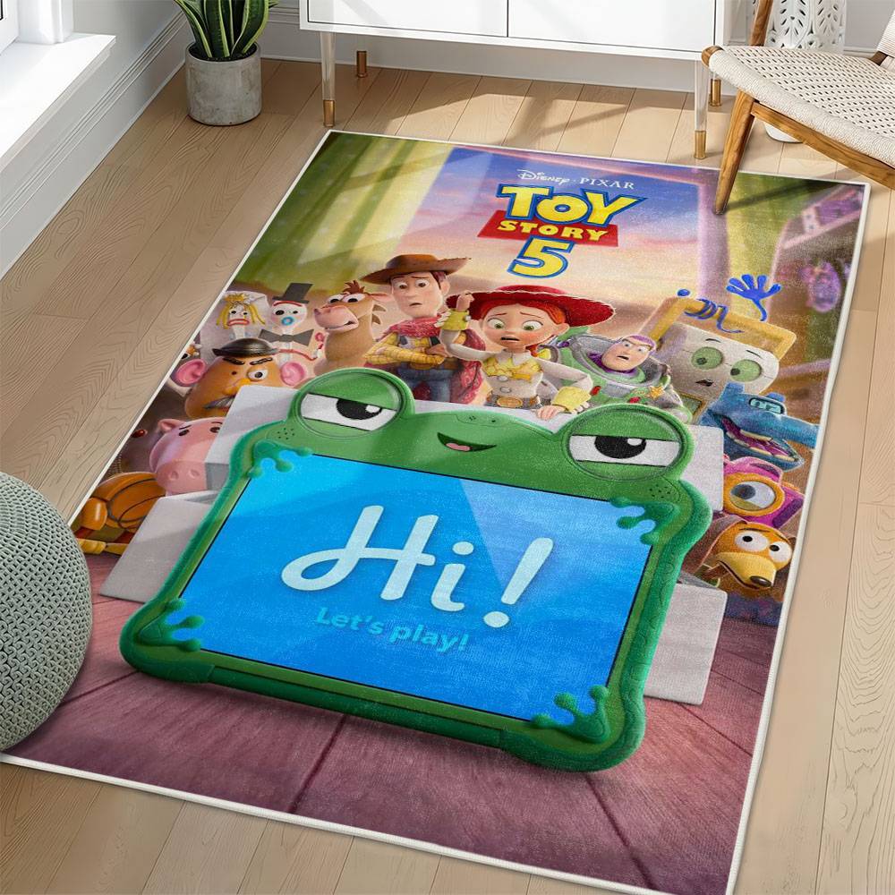 Toy Story Area Rug Non-Slip Cartoon Carpet Home Decor Gift Idea For Fans ATS100