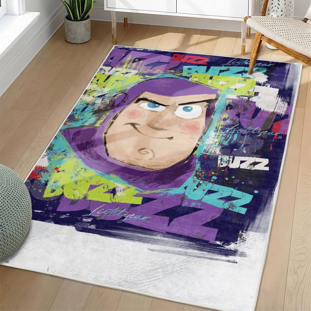 Toy Story Area Rug Non-Slip Cartoon Carpet Home Decor Gift Idea For Fans ATS102