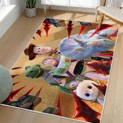 Toy Story Area Rug Non-Slip Cartoon Carpet Home Decor Gift Idea For Fans ATS107