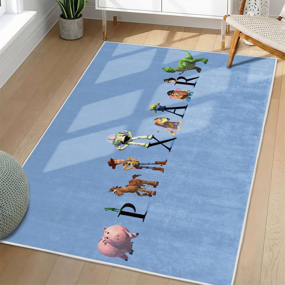 Toy Story Area Rug Non-Slip Cartoon Carpet Home Decor Gift Idea For Fans ATS111