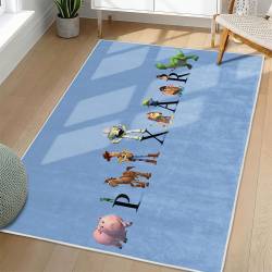 Toy Story Area Rug Non-Slip Cartoon Carpet Home Decor Gift Idea For Fans ATS111