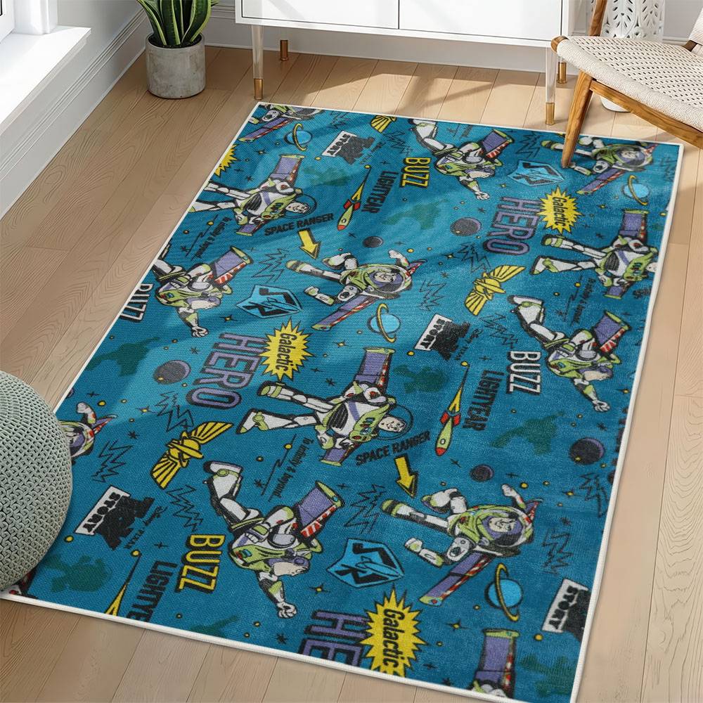 Toy Story Area Rug Non-Slip Cartoon Carpet Home Decor Gift Idea For Fans ATS116