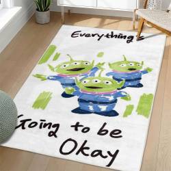 Toy Story Area Rug Non-Slip Cartoon Carpet Home Decor Gift Idea For Fans ATS127