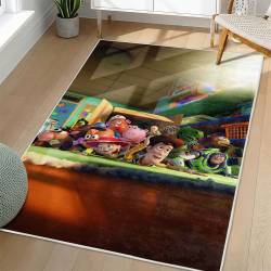 Toy Story Area Rug Non-Slip Cartoon Carpet Home Decor Gift Idea For Fans ATS132