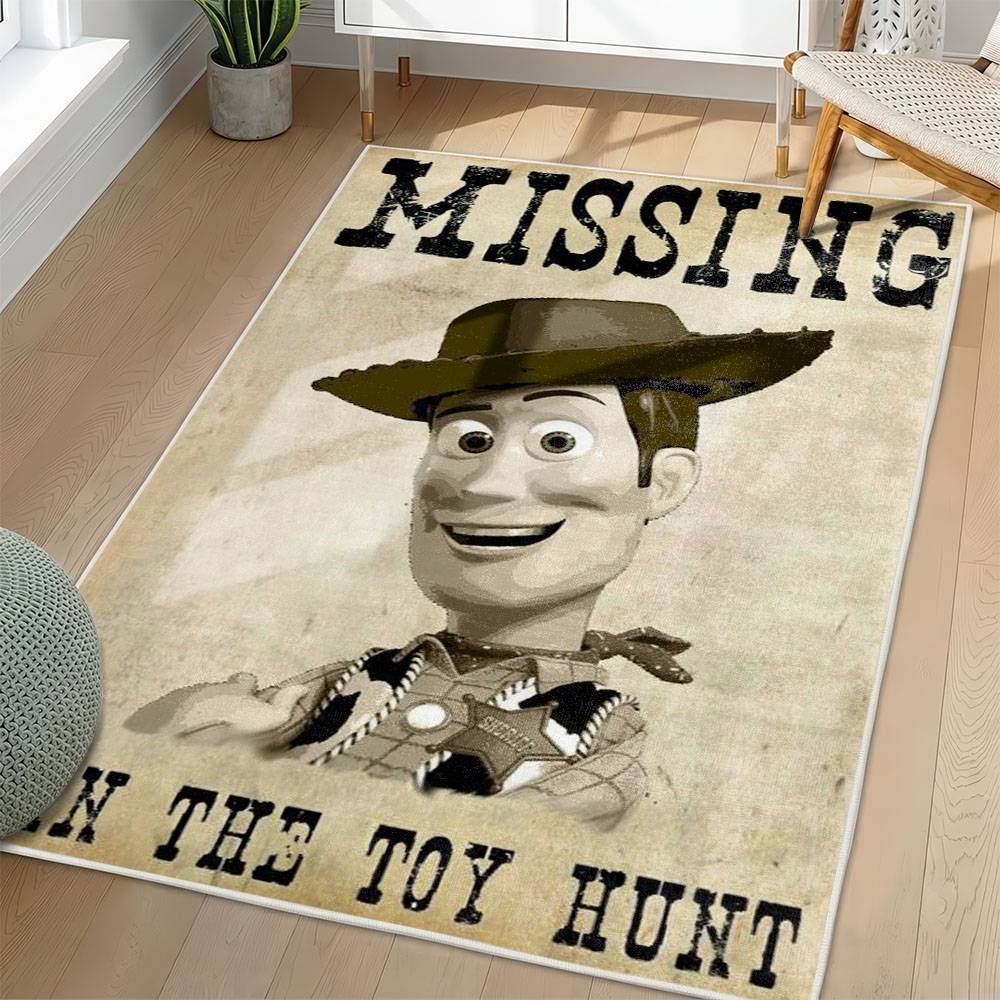 Toy Story Area Rug Non-Slip Cartoon Carpet Home Decor Gift Idea For Fans ATS134