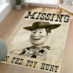 Toy Story Area Rug Non-Slip Cartoon Carpet Home Decor Gift Idea For Fans ATS134