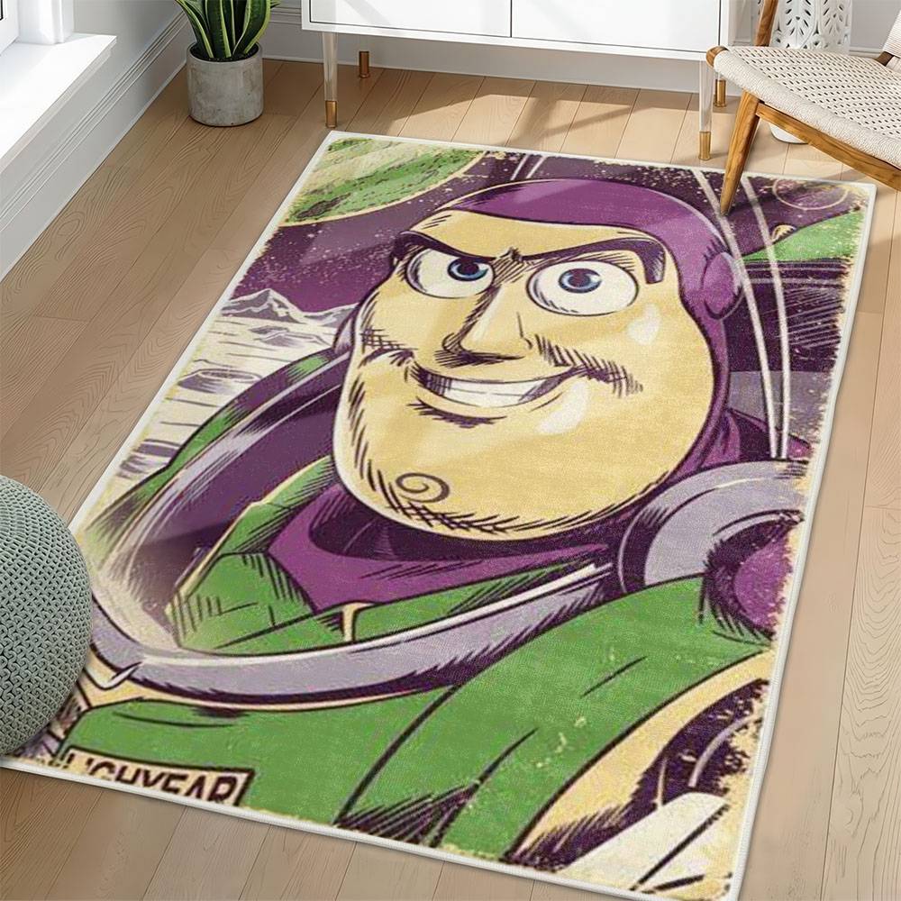 Toy Story Area Rug Non-Slip Cartoon Carpet Home Decor Gift Idea For Fans ATS139