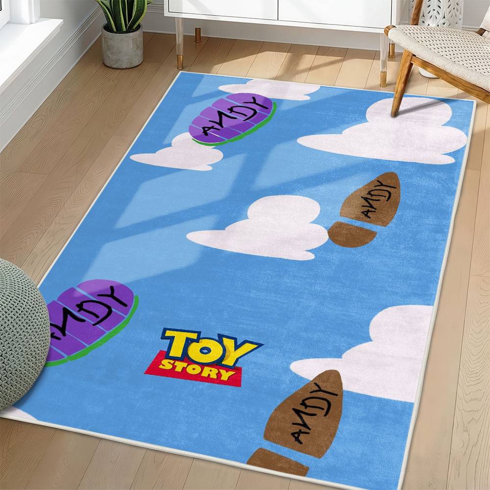 Toy Story Area Rug Non-Slip Cartoon Carpet Home Decor Gift Idea For Fans ATS141