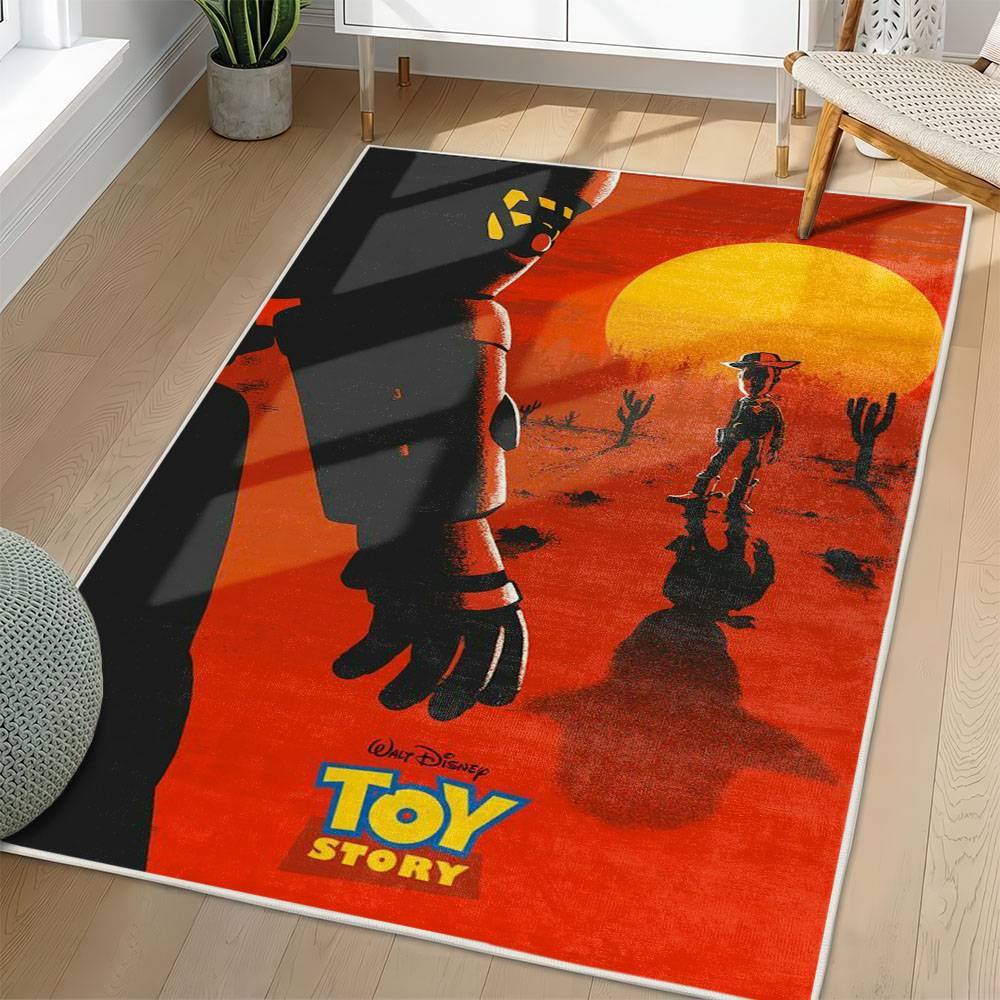 Toy Story Area Rug Non-Slip Cartoon Carpet Home Decor Gift Idea For Fans ATS143