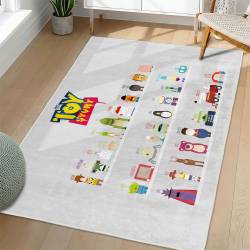 Toy Story Area Rug Non-Slip Cartoon Carpet Home Decor Gift Idea For Fans ATS146