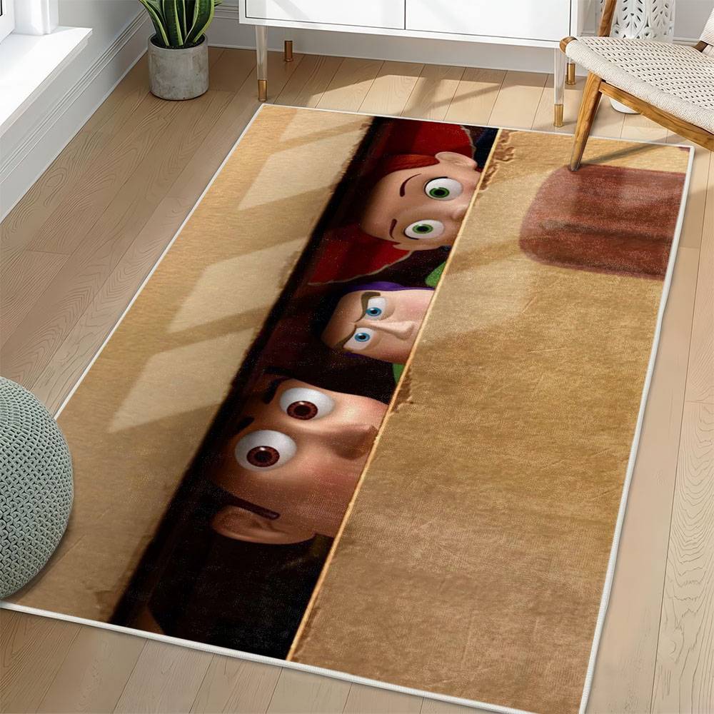 Toy Story Area Rug Non-Slip Cartoon Carpet Home Decor Gift Idea For Fans ATS150