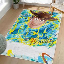 Toy Story Area Rug Non-Slip Cartoon Carpet Home Decor Gift Idea For Fans ATS155