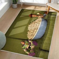 Toy Story Area Rug Non-Slip Cartoon Carpet Home Decor Gift Idea For Fans ATS160