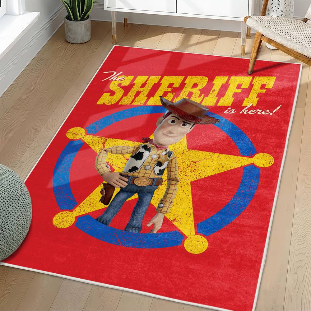 Toy Story Area Rug Non-Slip Cartoon Carpet Home Decor Gift Idea For Fans ATS163