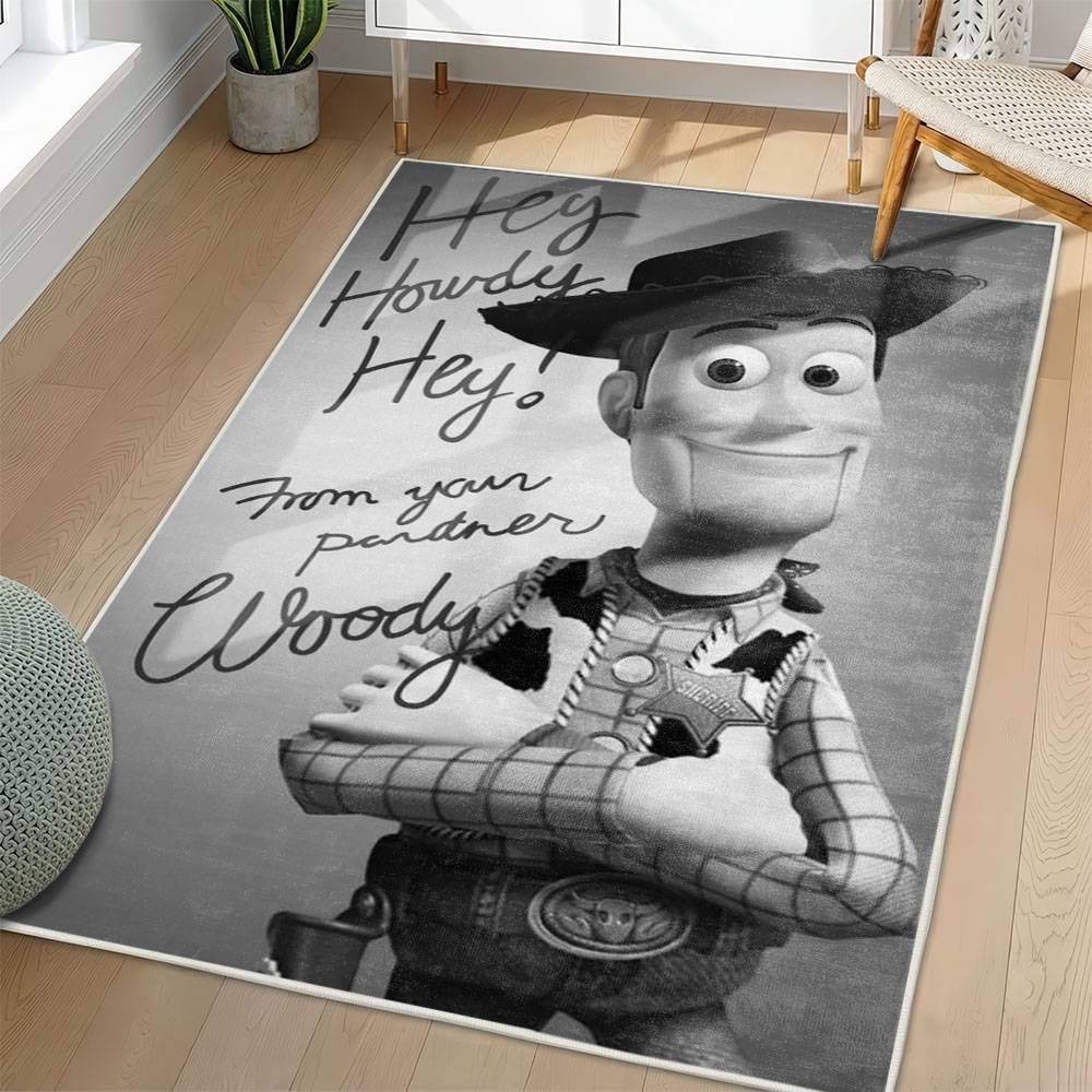 Toy Story Area Rug Non-Slip Cartoon Carpet Home Decor Gift Idea For Fans ATS167