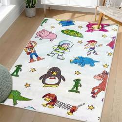 Toy Story Area Rug Non-Slip Cartoon Carpet Home Decor Gift Idea For Fans ATS169