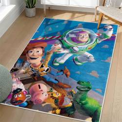 Toy Story Area Rug Non-Slip Cartoon Carpet Home Decor Gift Idea For Fans ATS42