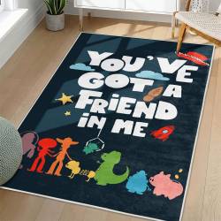 Toy Story Area Rug Non-Slip Cartoon Carpet Home Decor Gift Idea For Fans ATS43