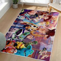 Toy Story Area Rug Non-Slip Cartoon Carpet Home Decor Gift Idea For Fans ATS44